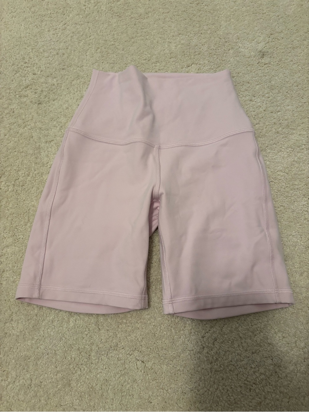 Lululemon Align High Rise Shorts 6” in Strawberry Milkshake